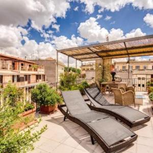 trastevere Attic with terrace Rome 