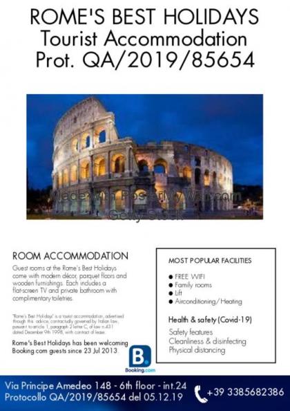 Rome's Best Holidays Guest House - image 16