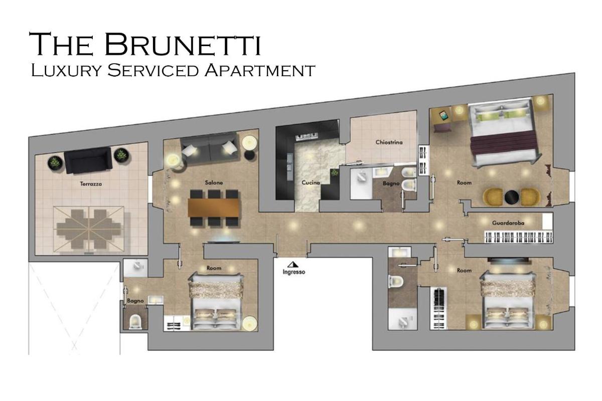 The Brunetti - Luxury serviced apartment - image 2